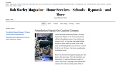 Desktop Screenshot of bobmarleymagazine.com